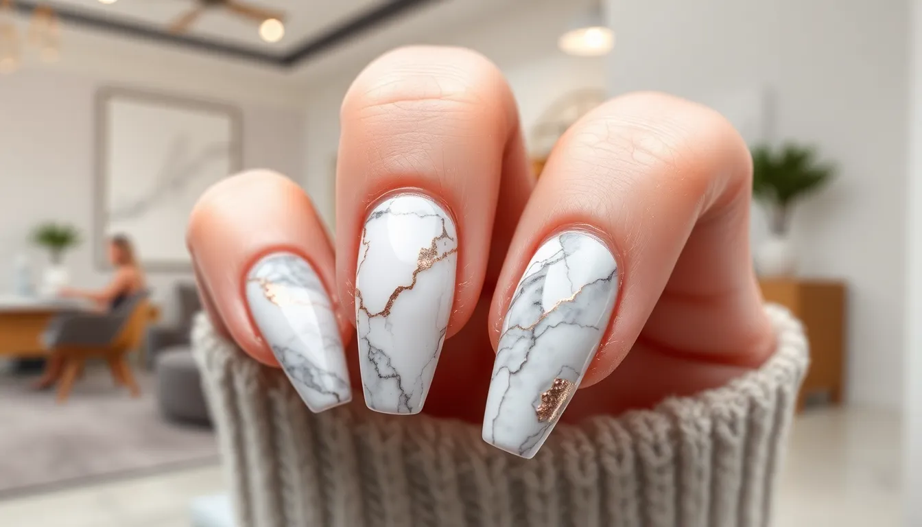 50+ Stunning Short Acrylic Nail Ideas That'll Make You Ditch Long Nails Forever 3