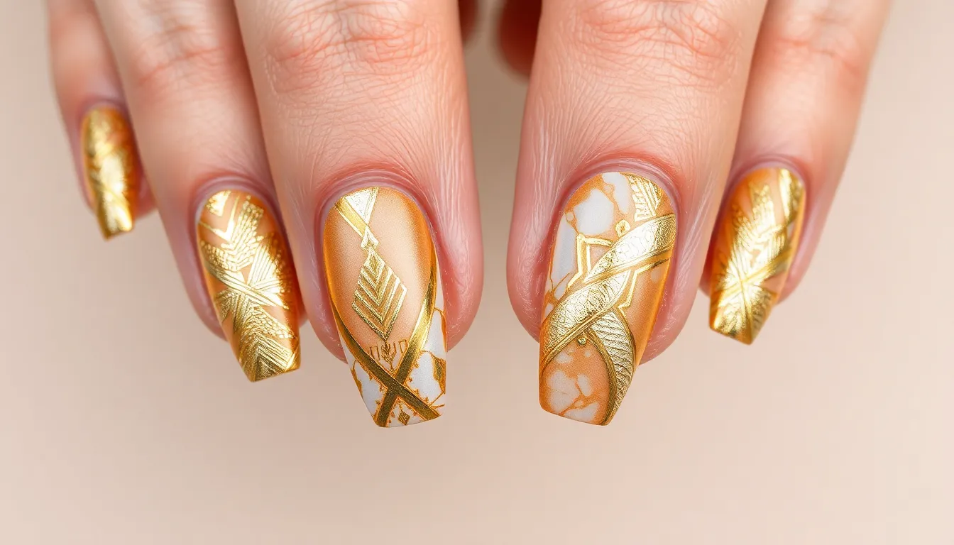 50+ Stunning Gold Nail Ideas That'll Make You Feel Like Royalty (2025 Trends) 4 50+ Stunning Gold Nail Ideas That'll Make You Feel Like Royalty (2025 Trends) 3
