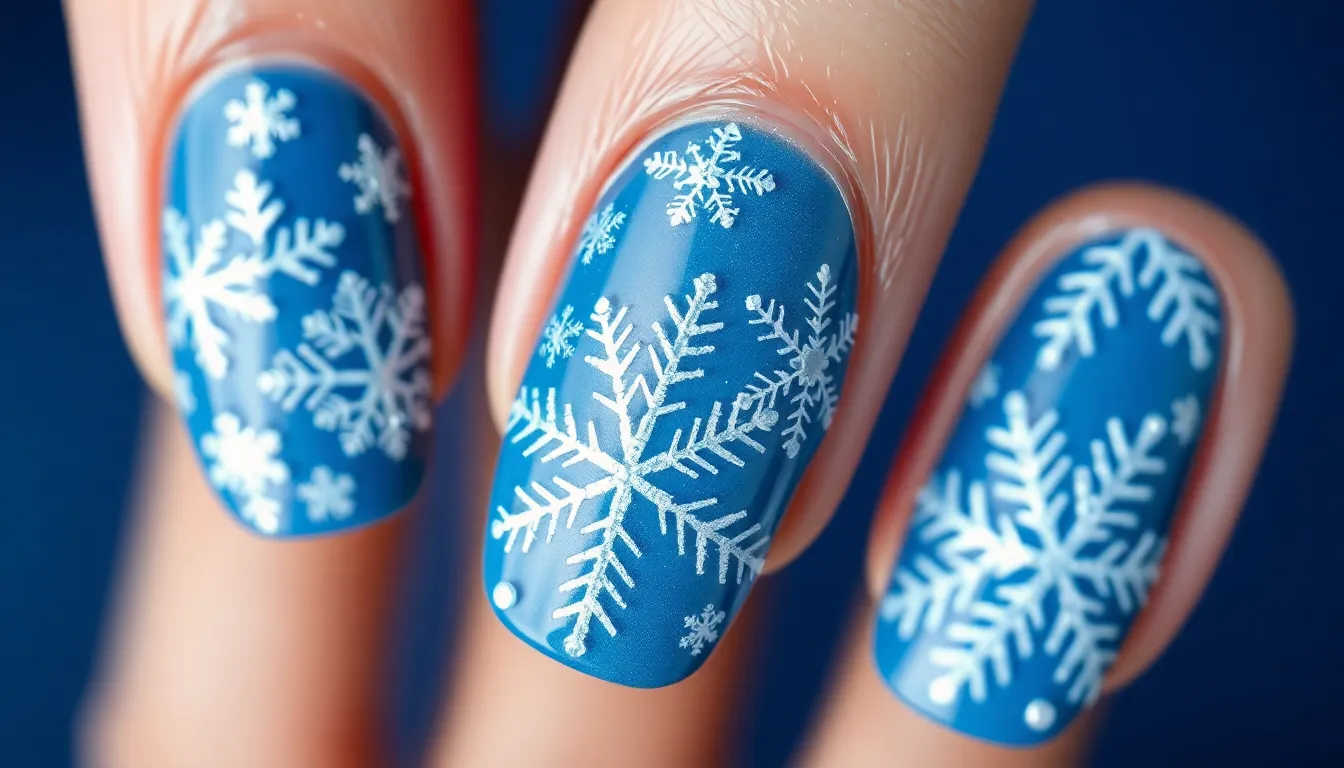 50 Stunning Christmas Nail Design Ideas to Sparkle This Holiday Season 4 50 Stunning Christmas Nail Design Ideas to Sparkle This Holiday Season 3