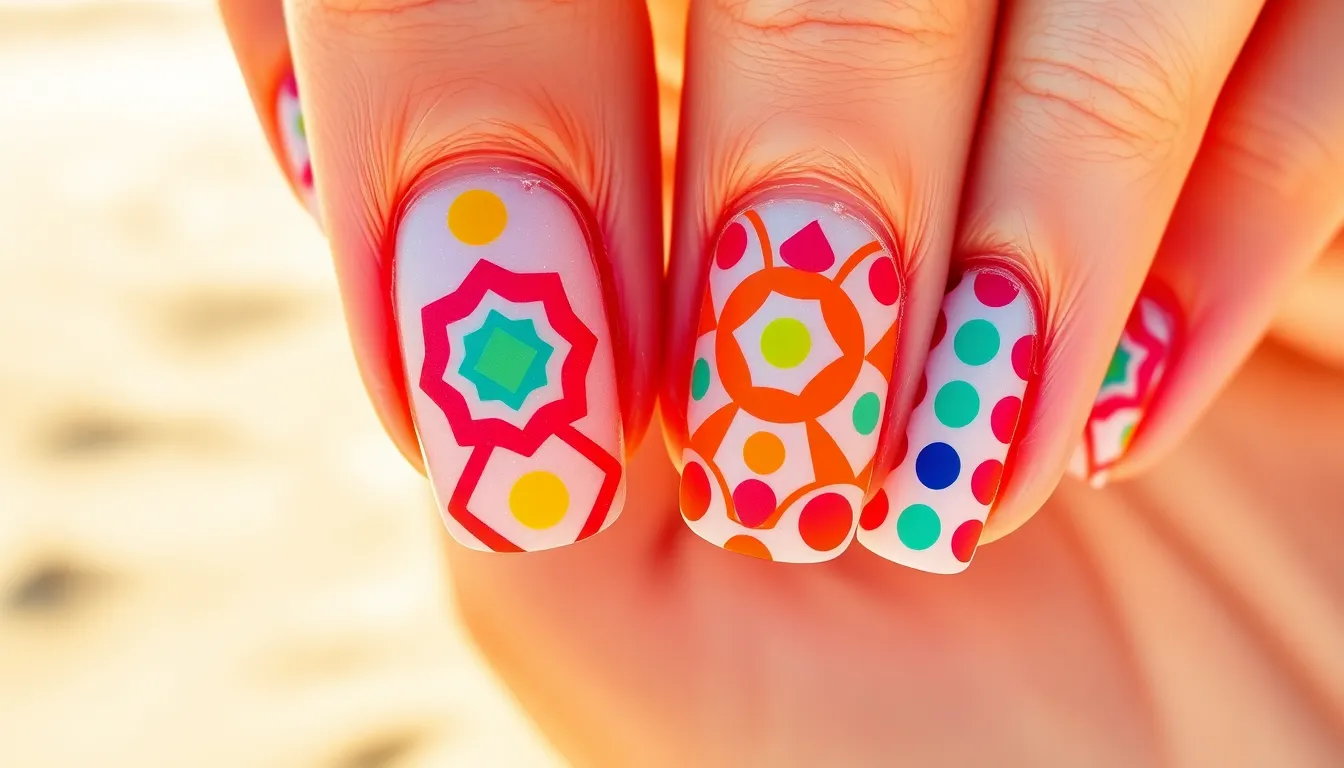 30 Stunning Nail Ideas for Vacation That Last All Week (+ Easy DIY Tips) 4 30 Stunning Nail Ideas for Vacation That Last All Week (+ Easy DIY Tips) 3