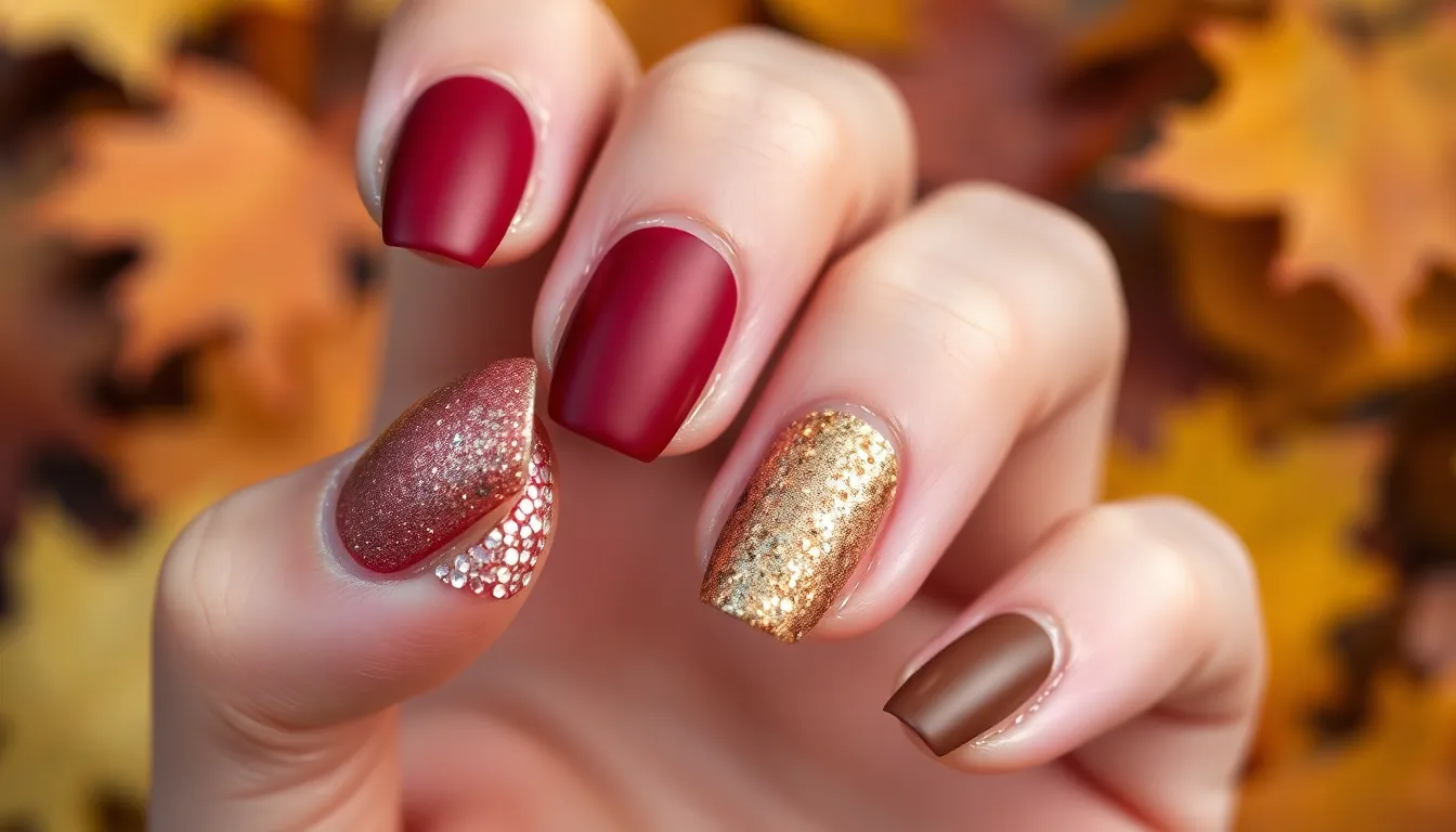 25 Stunning Fall Nail Polish Ideas to Transform Your Autumn Manicure 4 25 Stunning Fall Nail Polish Ideas to Transform Your Autumn Manicure 3