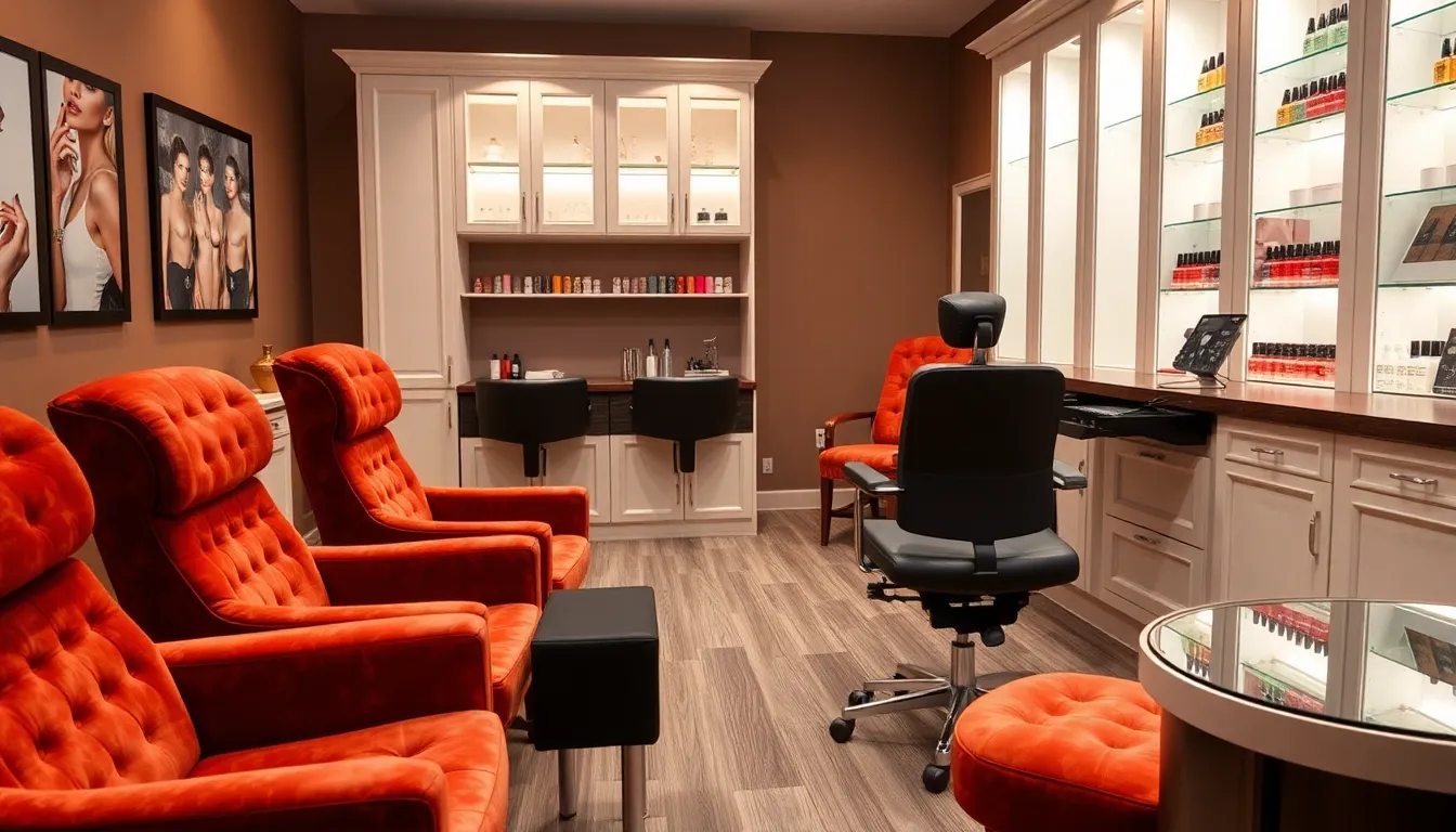 50 Stunning Nail Room Ideas to Transform Your Space Into a Luxury Salon 4 50 Stunning Nail Room Ideas to Transform Your Space Into a Luxury Salon 3