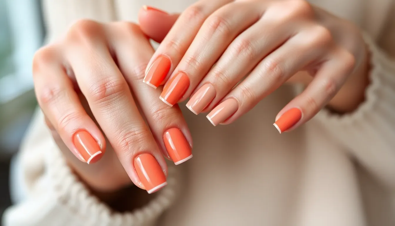 40+ Stunning Orange Nail Ideas: From Classic to Bold Designs for Every Occasion 4 40+ Stunning Orange Nail Ideas: From Classic to Bold Designs for Every Occasion 3