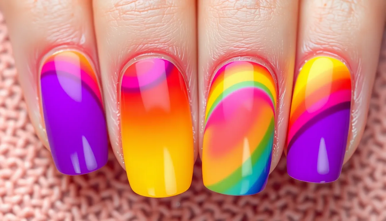 50+ Stunning Overlay Nail Ideas: From French Tips to Bold Statement Designs 4 50+ Stunning Overlay Nail Ideas: From French Tips to Bold Statement Designs 3