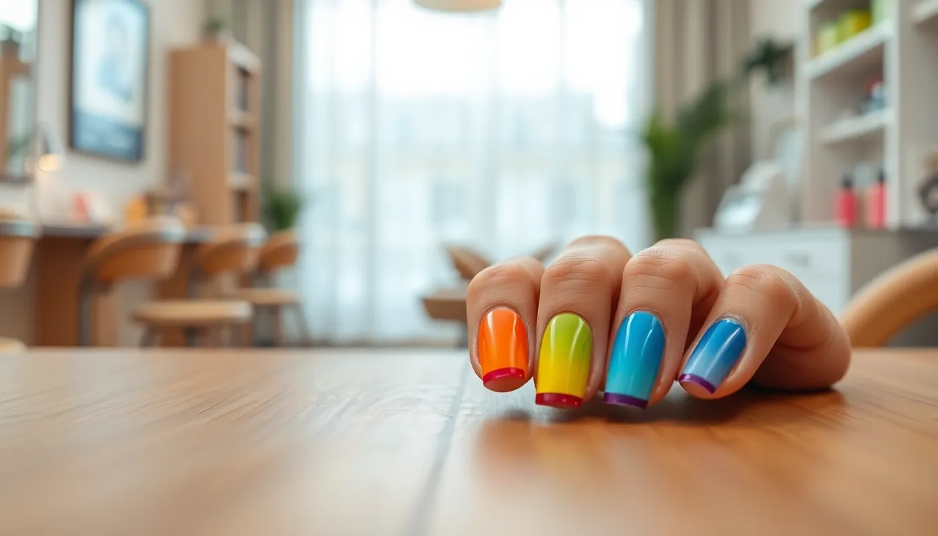 30+ Stunning Rainbow Nail Ideas That'll Make Your Manicure Pop in 2025 4 30+ Stunning Rainbow Nail Ideas That'll Make Your Manicure Pop in 2025 3