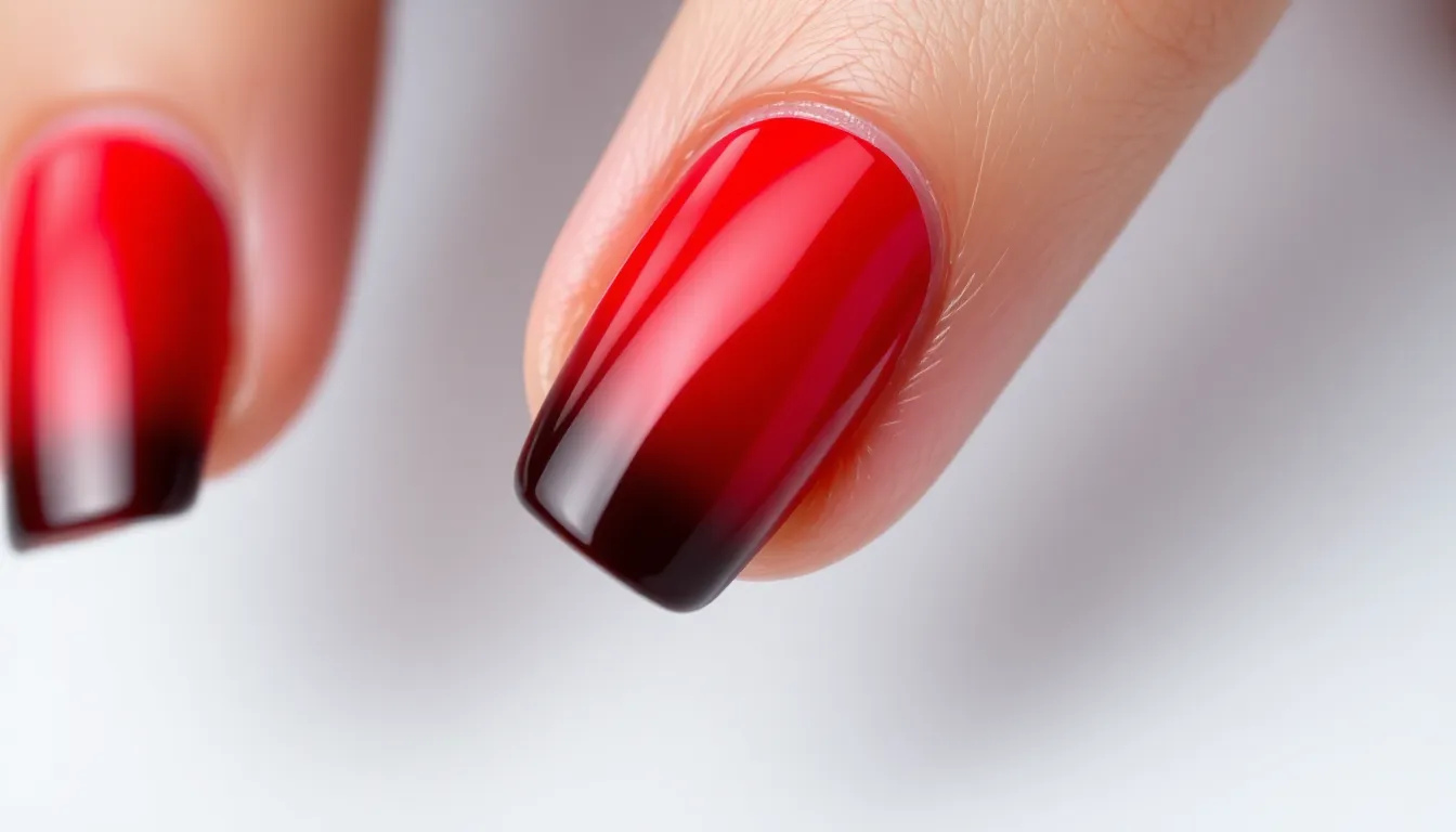 50+ Stunning Red and Black Nail Ideas That'll Make You Feel Like a Total Boss 4 50+ Stunning Red and Black Nail Ideas That'll Make You Feel Like a Total Boss 3