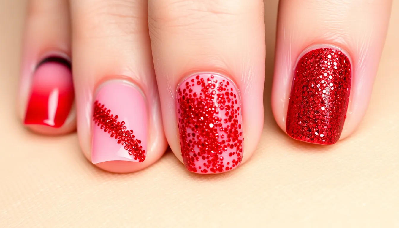 30 Stunning Short Red Nail Ideas That'll Make You Ditch Long Nails Forever 4 30 Stunning Short Red Nail Ideas That'll Make You Ditch Long Nails Forever 3