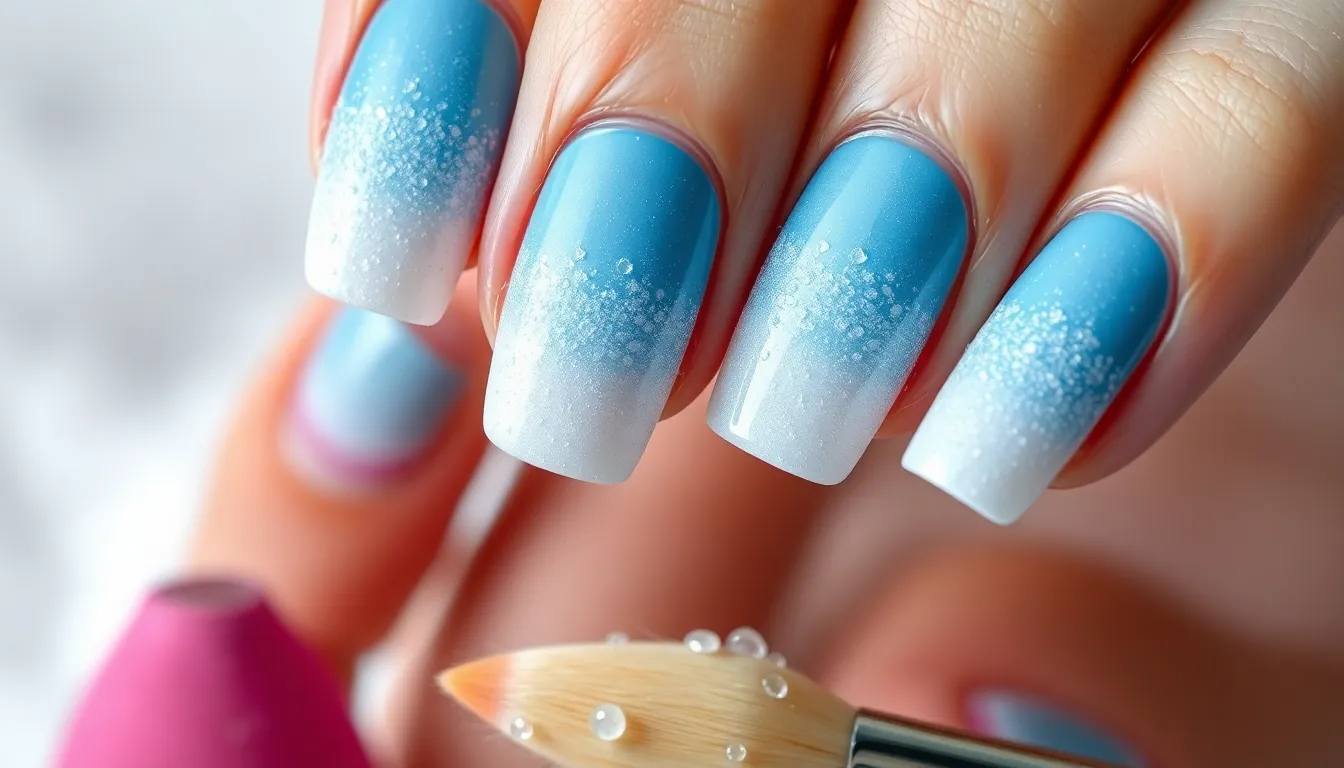15 Stunning Winter Ombre Nails to Copy This Season (Step-by-Step Guide) 4 15 Stunning Winter Ombre Nails to Copy This Season (Step-by-Step Guide) 3