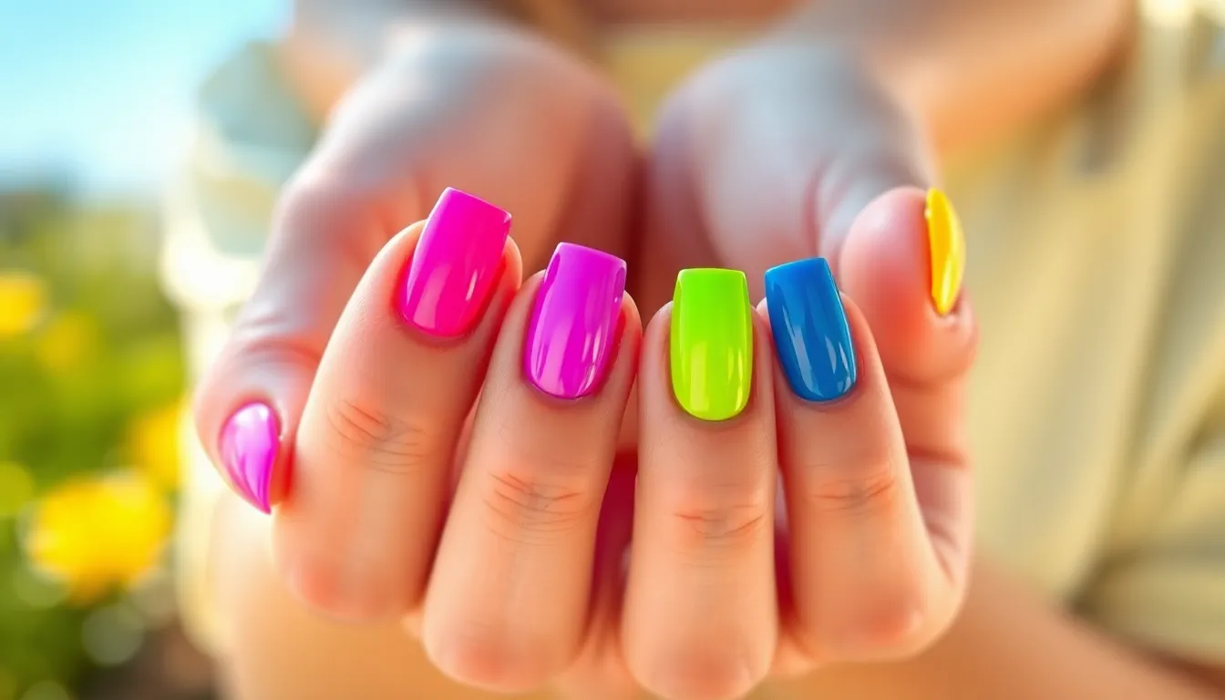 50+ Stunning Short Acrylic Nail Ideas That'll Make You Ditch Long Nails Forever 5
