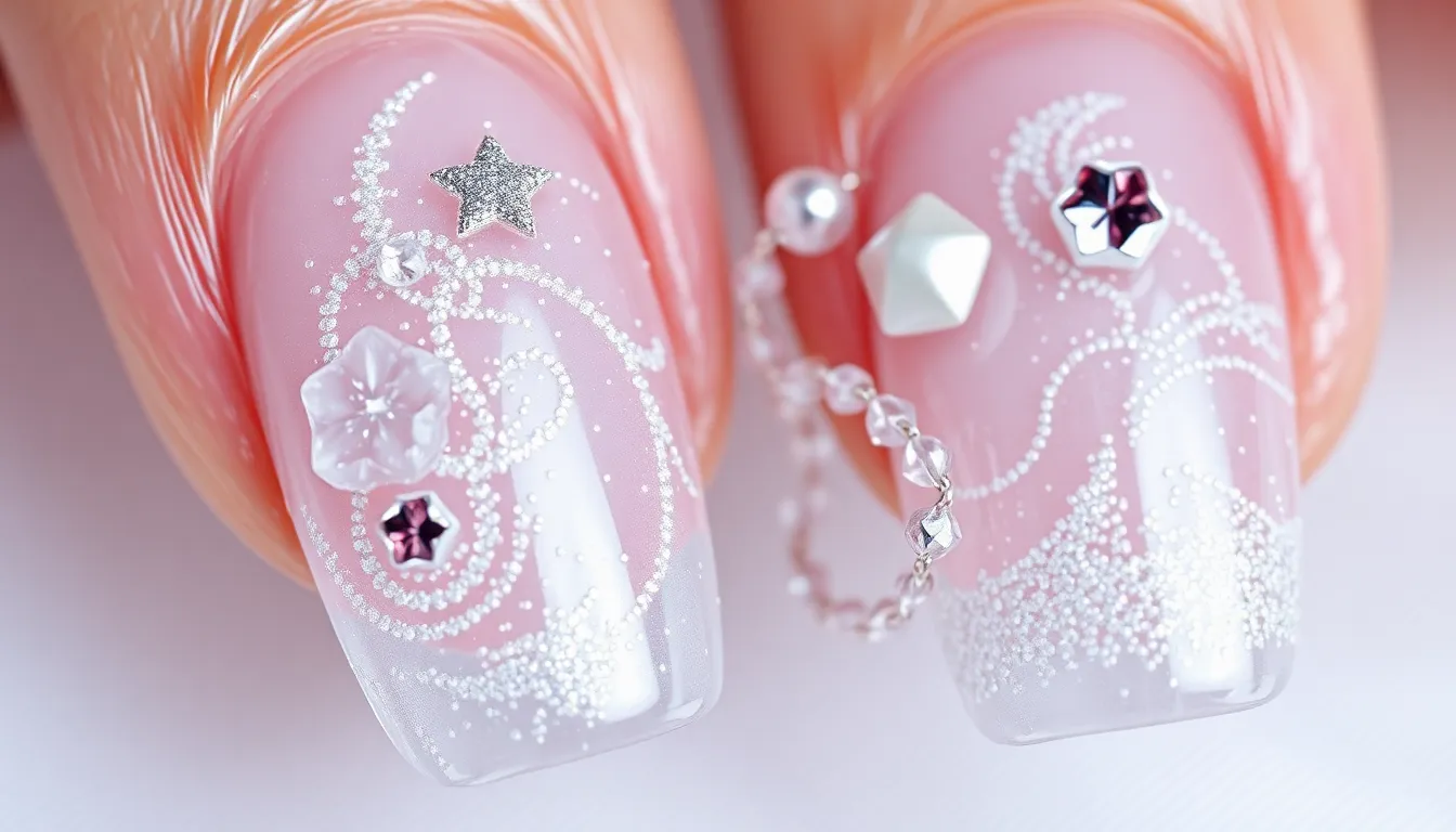 50+ Stunning Clear Nail Ideas: Trendy Designs for Every Occasion in 2025 6 50+ Stunning Clear Nail Ideas: Trendy Designs for Every Occasion in 2025 5