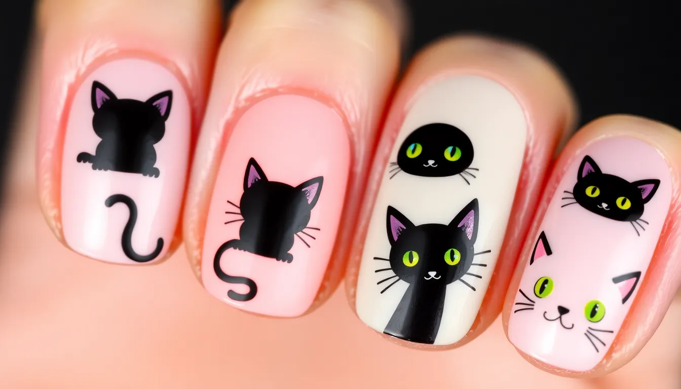 50+ Cute Halloween Nails That Are Spooky Sweet (Easy DIY Ideas!) 6 50+ Cute Halloween Nails That Are Spooky Sweet (Easy DIY Ideas!) 5