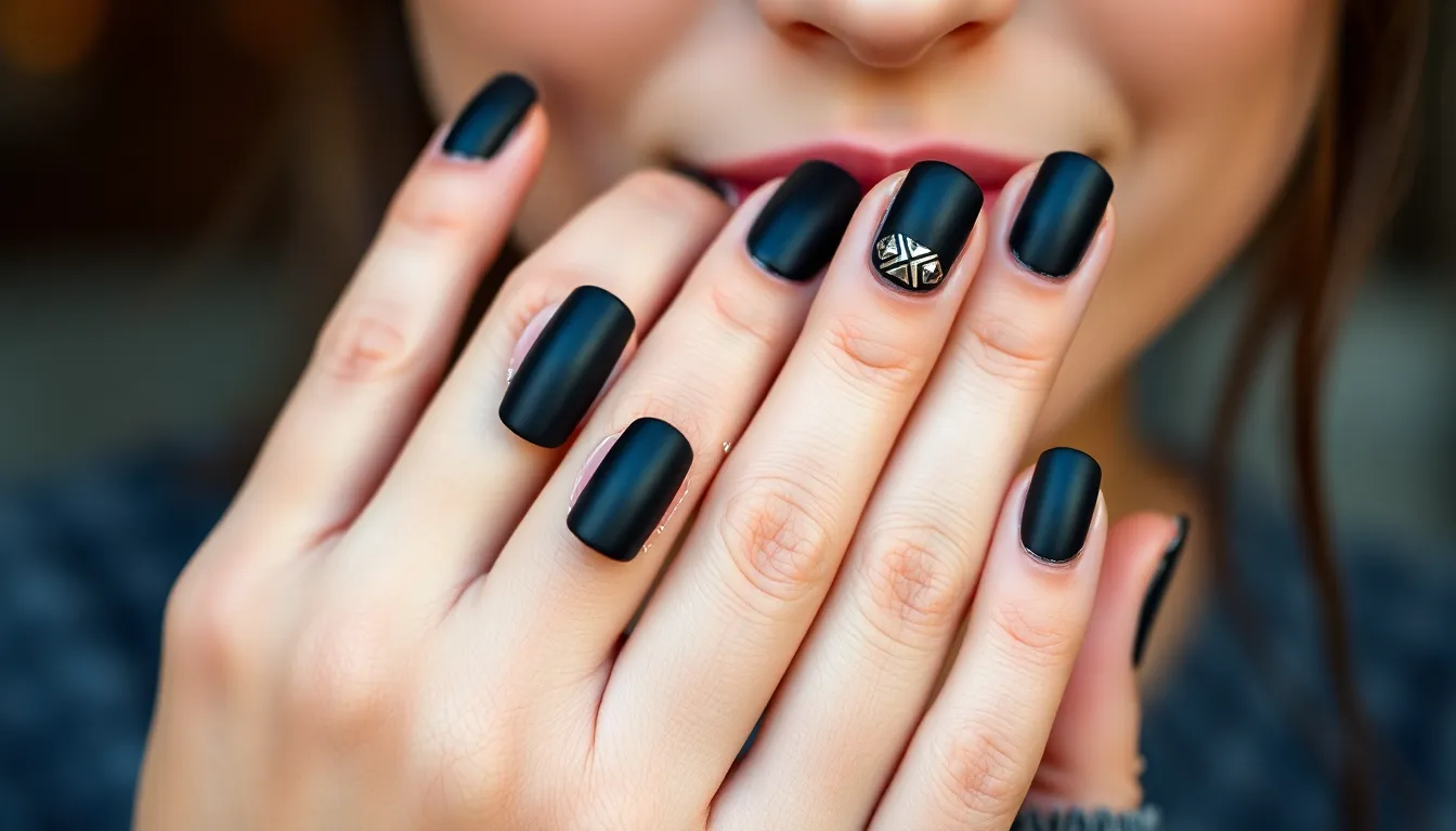 50+ Stunning Dark Nail Ideas: Gothic, Burgundy & Midnight Blue Designs That Turn Heads 6 50+ Stunning Dark Nail Ideas: Gothic, Burgundy & Midnight Blue Designs That Turn Heads 5