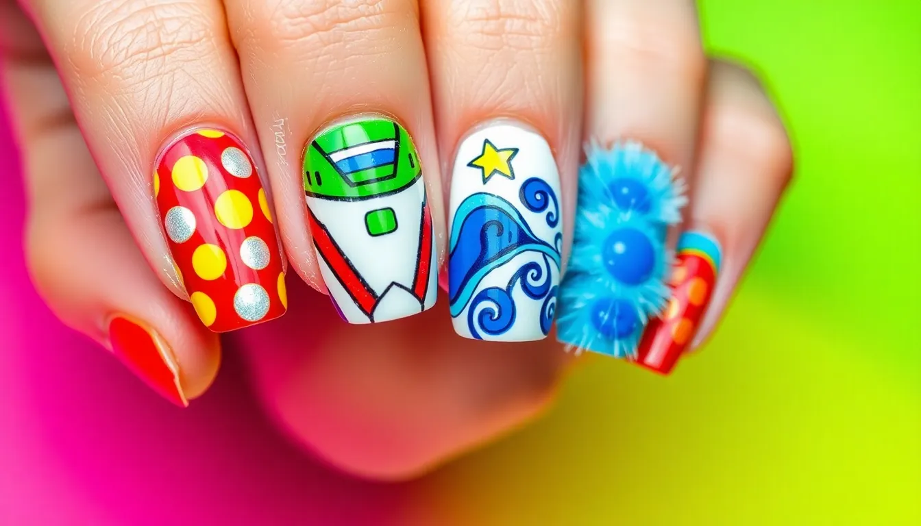25+ Magical Disney Nail Ideas That'll Make Your Manicure Pure Magic 5
