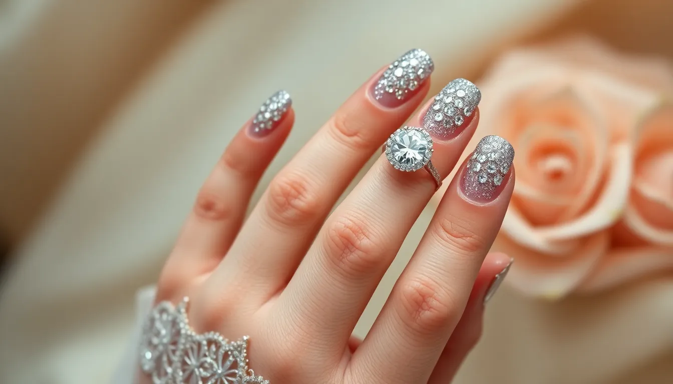 50+ Stunning Engagement Nail Ideas to Perfectly Showcase Your Ring (2025) 6 50+ Stunning Engagement Nail Ideas to Perfectly Showcase Your Ring (2025) 5