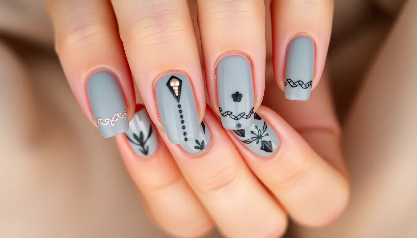 50+ Stunning Gray Nail Ideas: Chic Designs for Every Occasion & Season 6 50+ Stunning Gray Nail Ideas: Chic Designs for Every Occasion & Season 5