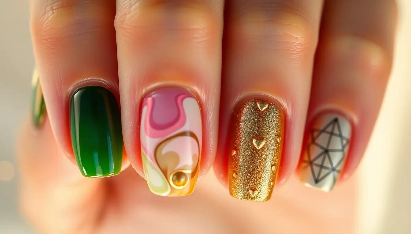 25 Magical Harry Potter Nail Ideas to Cast a Spell on Your Manicure 6 25 Magical Harry Potter Nail Ideas to Cast a Spell on Your Manicure 5