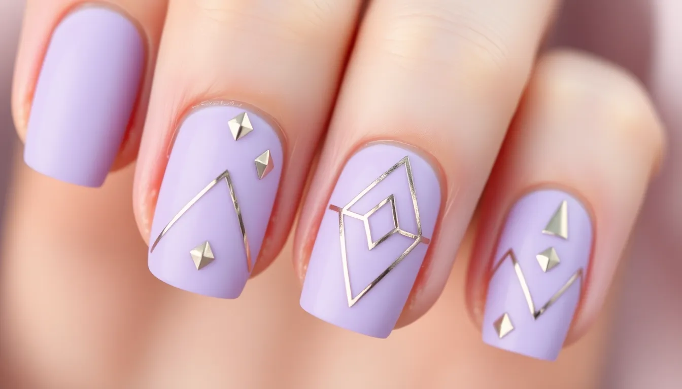 35 Stunning Lavender Nail Ideas That Will Make You Ditch Your Go-To Polish 6 35 Stunning Lavender Nail Ideas That Will Make You Ditch Your Go-To Polish 5