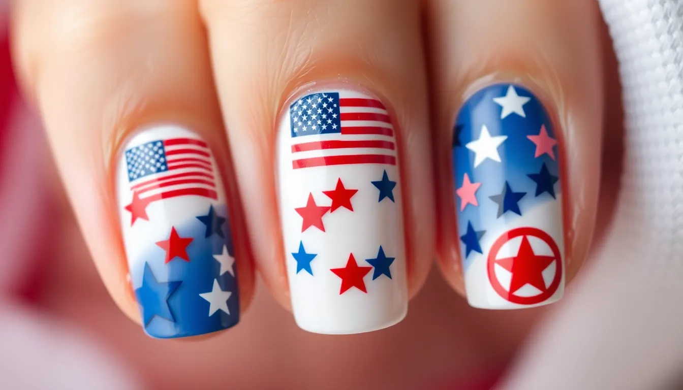 25 Stunning Memorial Day Nail Ideas to Honor Heroes in Style 6 25 Stunning Memorial Day Nail Ideas to Honor Heroes in Style 5
