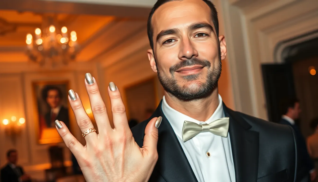 25 Stylish Men's Nail Ideas: From Professional to Bold Designs for Every Guy 6 25 Stylish Men's Nail Ideas: From Professional to Bold Designs for Every Guy 5