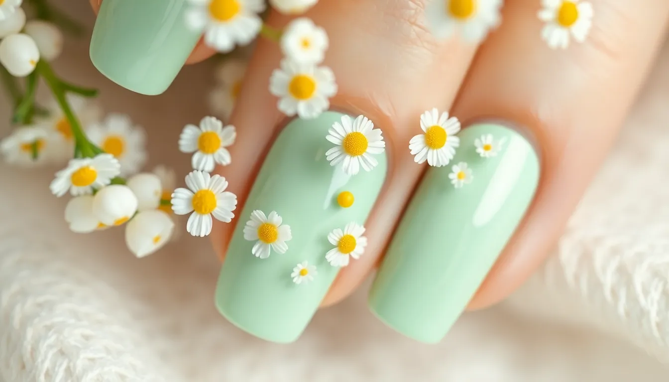 50+ Stunning Mint Green Nail Ideas That'll Make You Ditch Your Go-To Polish 6 50+ Stunning Mint Green Nail Ideas That'll Make You Ditch Your Go-To Polish 5
