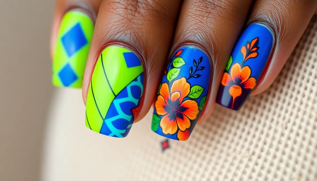 25 Stunning Nail Ideas for Dark Skin That Will Make You Stand Out 6 25 Stunning Nail Ideas for Dark Skin That Will Make You Stand Out 5