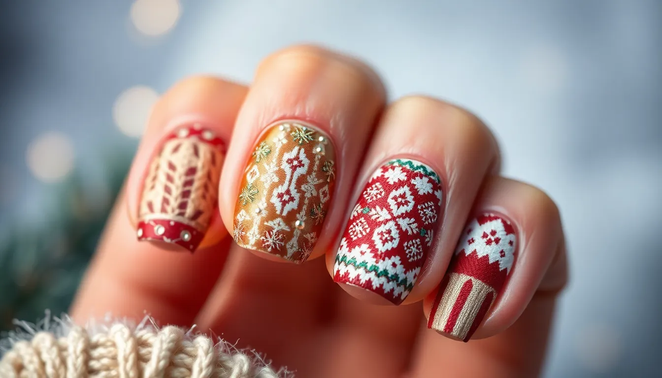 25 Stunning Holiday Nail Ideas That'll Make You the Star of Every Party 6 25 Stunning Holiday Nail Ideas That'll Make You the Star of Every Party 5