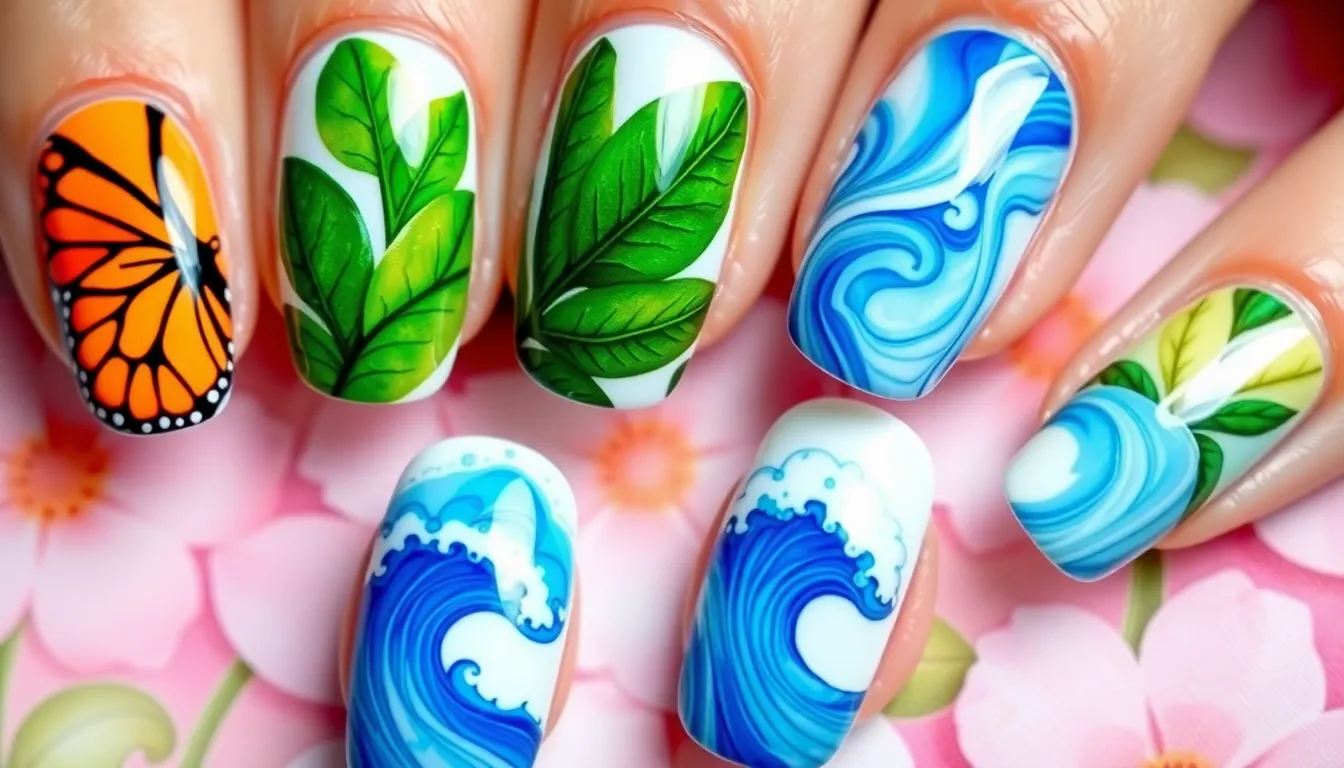 50+ Stunning Spring Nail Ideas to Refresh Your Manicure This Season 6 50+ Stunning Spring Nail Ideas to Refresh Your Manicure This Season 5
