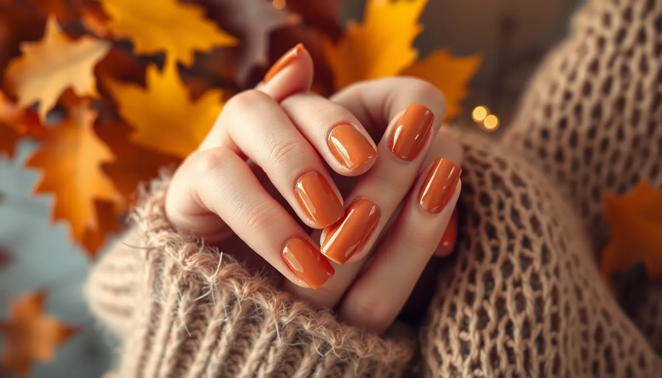 25 Stunning Fall Nail Polish Ideas to Transform Your Autumn Manicure 6 25 Stunning Fall Nail Polish Ideas to Transform Your Autumn Manicure 5