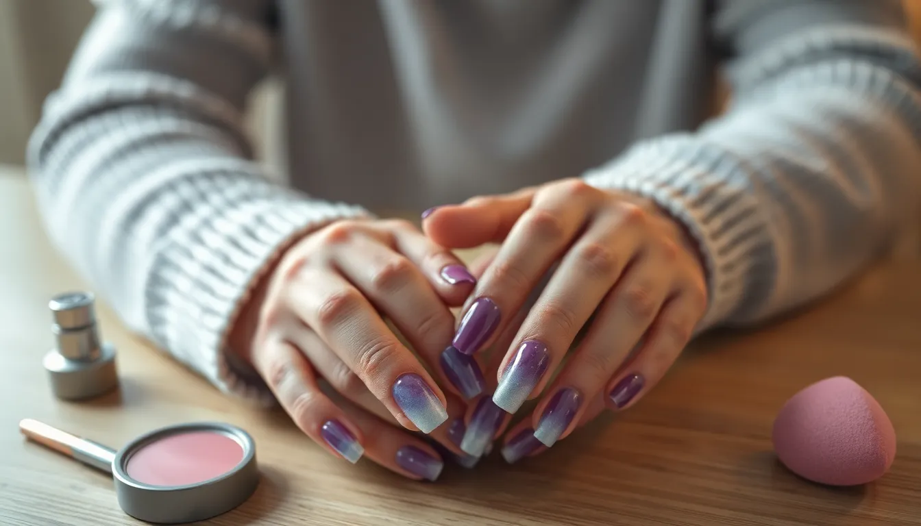 15 Stunning Winter Ombre Nails to Copy This Season (Step-by-Step Guide) 6 15 Stunning Winter Ombre Nails to Copy This Season (Step-by-Step Guide) 5