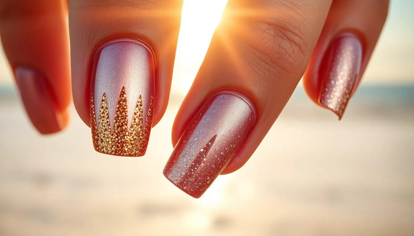 August Nail Ideas: 50+ Trendy Designs for Summer-to-Fall Transition 8 August Nail Ideas: 50+ Trendy Designs for Summer-to-Fall Transition 7