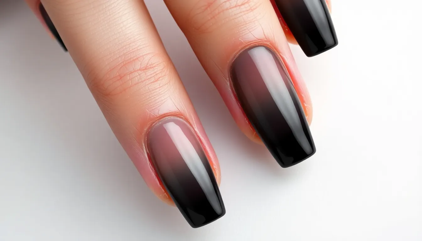 50+ Stunning Black Acrylic Nail Ideas That'll Make You Ditch Every Other Color 8 50+ Stunning Black Acrylic Nail Ideas That'll Make You Ditch Every Other Color 7