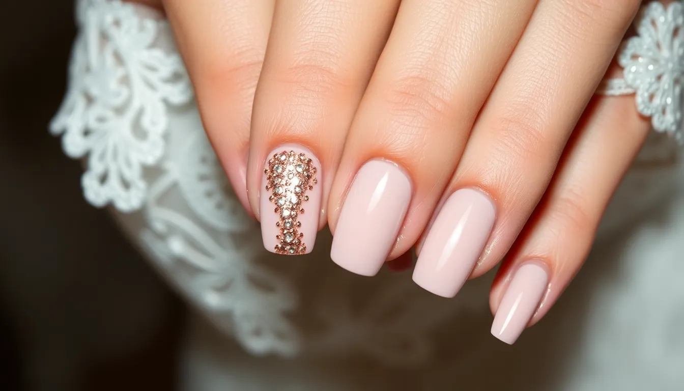 50+ Stunning Bridesmaid Nail Ideas for Every Wedding Theme & Budget 8 50+ Stunning Bridesmaid Nail Ideas for Every Wedding Theme & Budget 7
