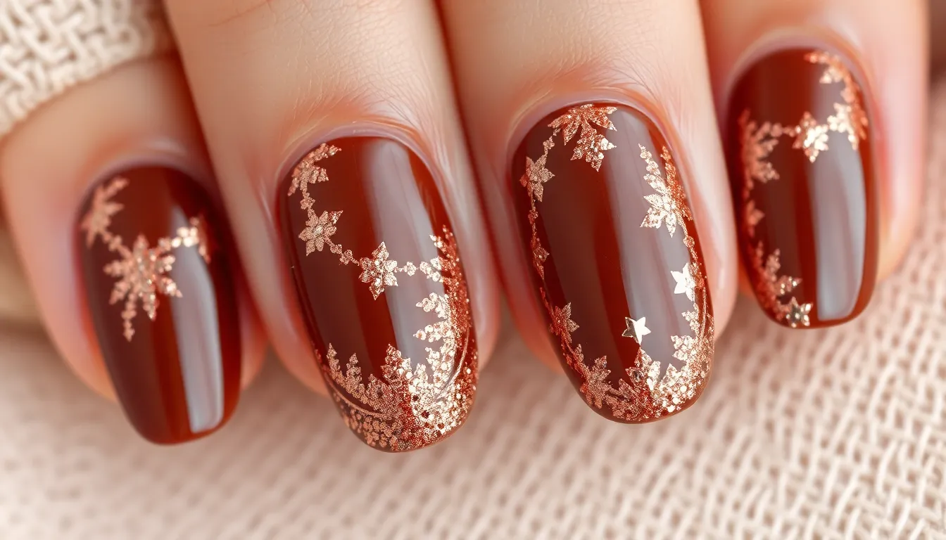 50+ Stunning Brown Nail Ideas That'll Make You Ditch Your Go-To Polish 8 50+ Stunning Brown Nail Ideas That'll Make You Ditch Your Go-To Polish 7