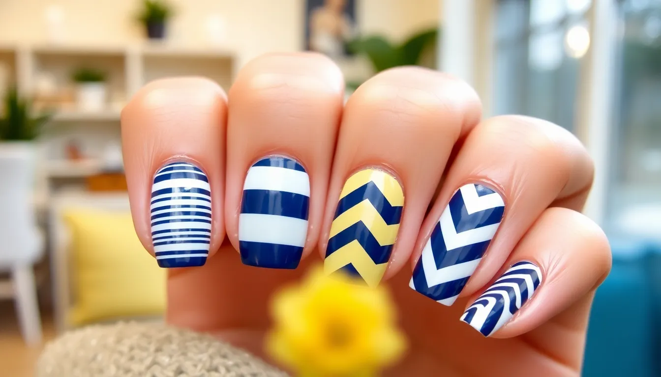 25 Easy Nail Ideas Anyone Can Do at Home (No Skills Required!) 8 25 Easy Nail Ideas Anyone Can Do at Home (No Skills Required!) 7