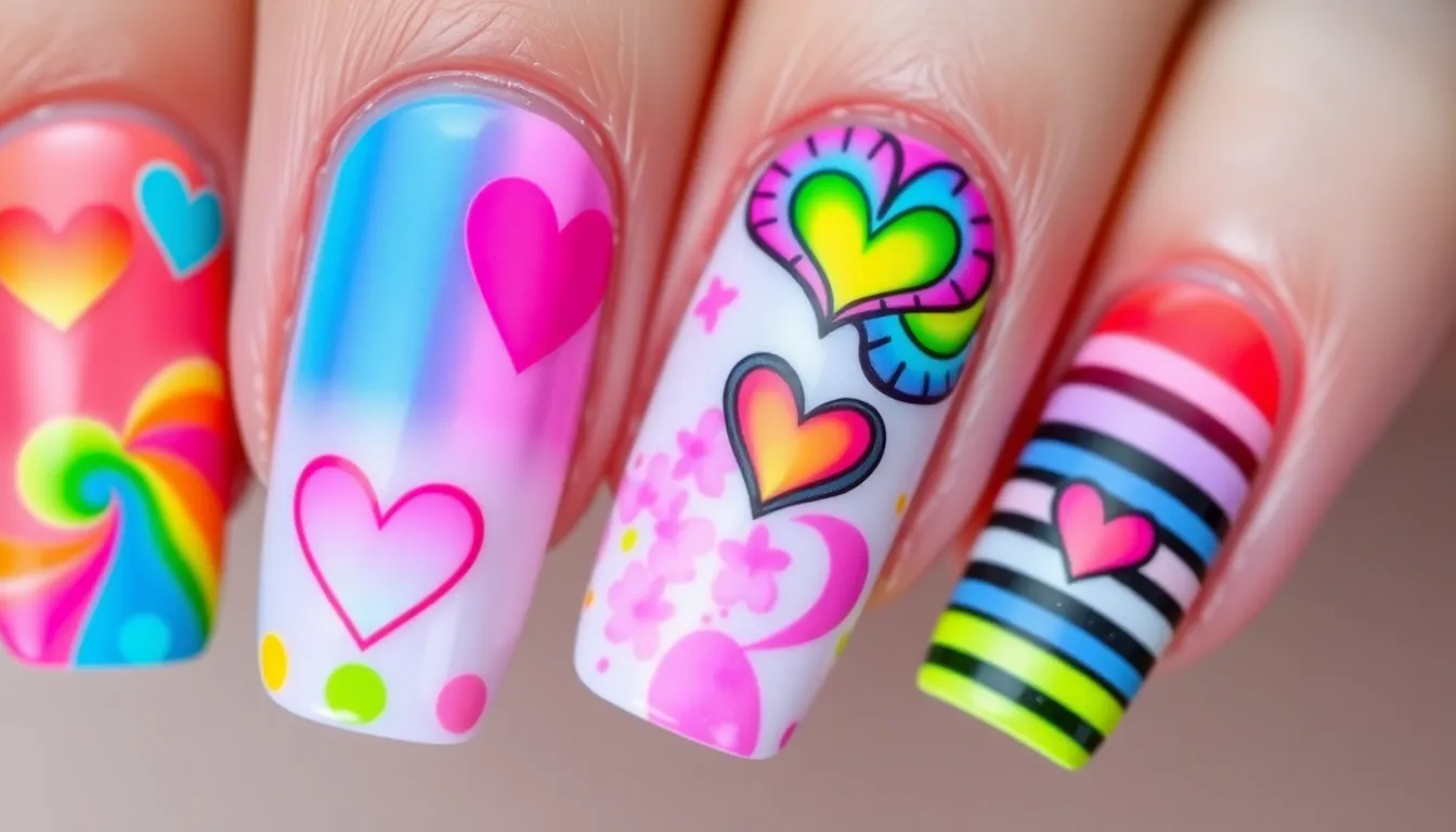 50+ Stunning Heart Nail Ideas: Valentine's Day Designs & DIY Tips for Every Style 8 50+ Stunning Heart Nail Ideas: Valentine's Day Designs & DIY Tips for Every Style 7