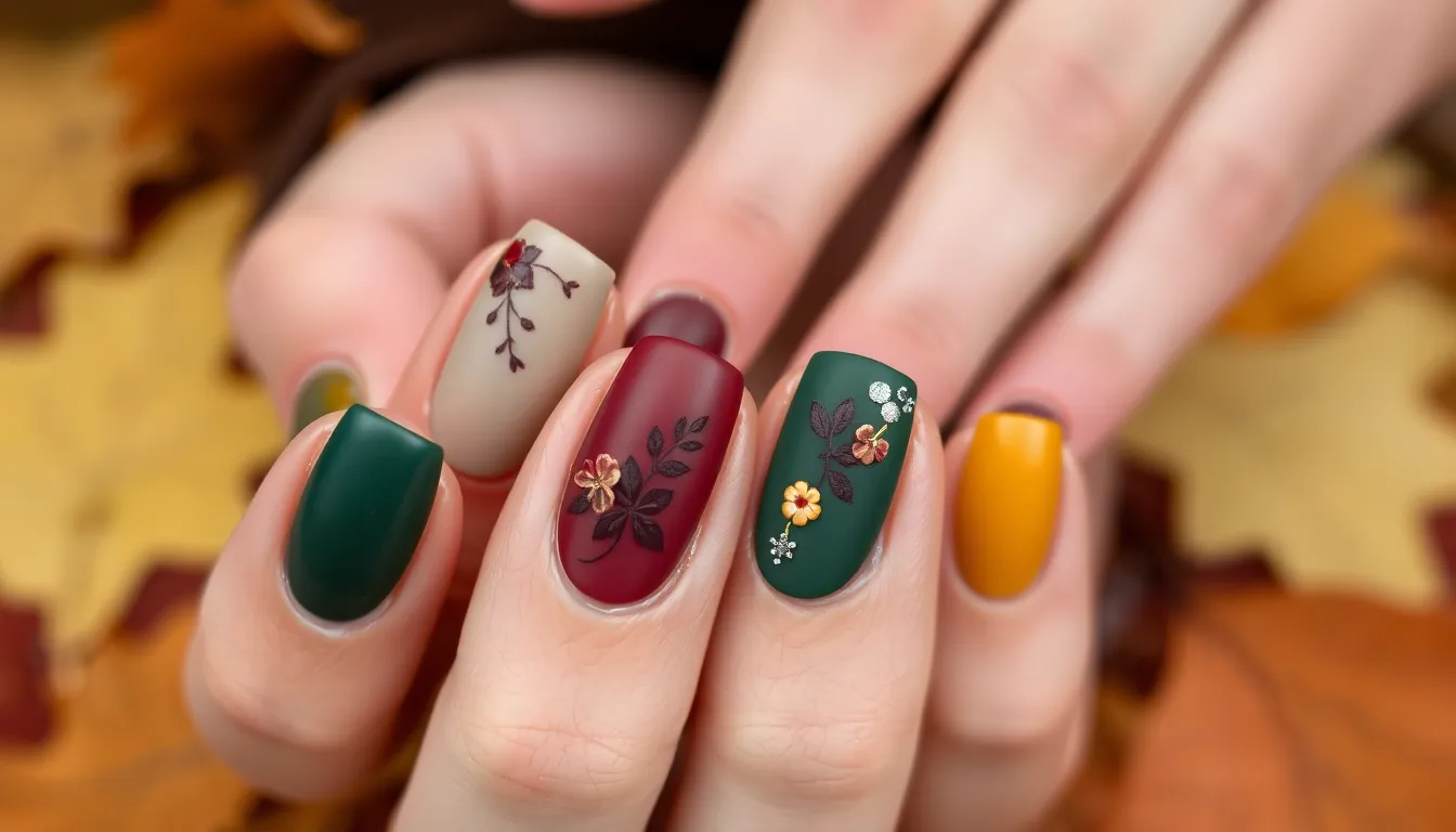 50+ Stunning Matte Nail Ideas: From Classic Black to Bold Colors & Textures 8 50+ Stunning Matte Nail Ideas: From Classic Black to Bold Colors & Textures 7