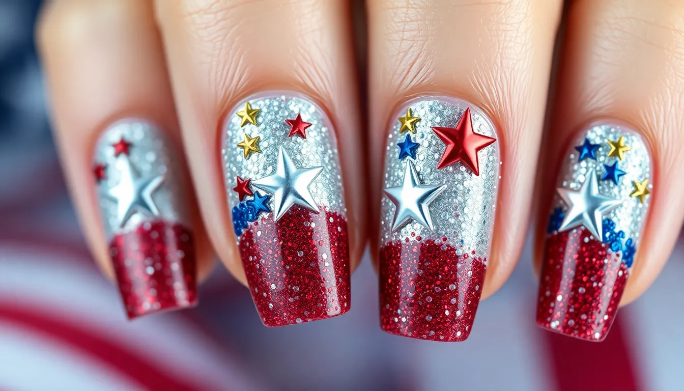 25 Stunning Memorial Day Nail Ideas to Honor Heroes in Style 8 25 Stunning Memorial Day Nail Ideas to Honor Heroes in Style 7
