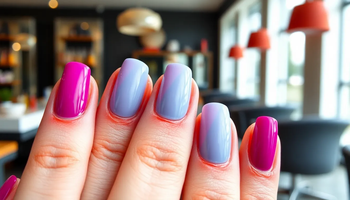 50+ Stunning Multi Color Nail Ideas That'll Make You Ditch Single Shades Forever 8 50+ Stunning Multi Color Nail Ideas That'll Make You Ditch Single Shades Forever 7