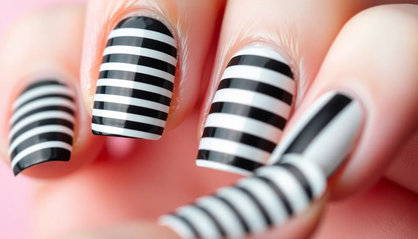 25 Simple Nail Art Ideas Anyone Can Master at Home (No Skills Required!) 8 25 Simple Nail Art Ideas Anyone Can Master at Home (No Skills Required!) 7