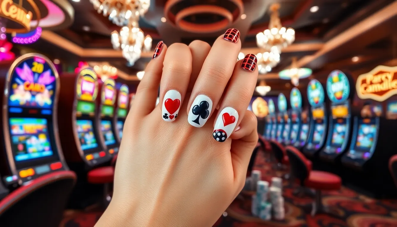 50+ Stunning Vegas Nail Ideas That'll Make You Look Like a High Roller 8 50+ Stunning Vegas Nail Ideas That'll Make You Look Like a High Roller 7