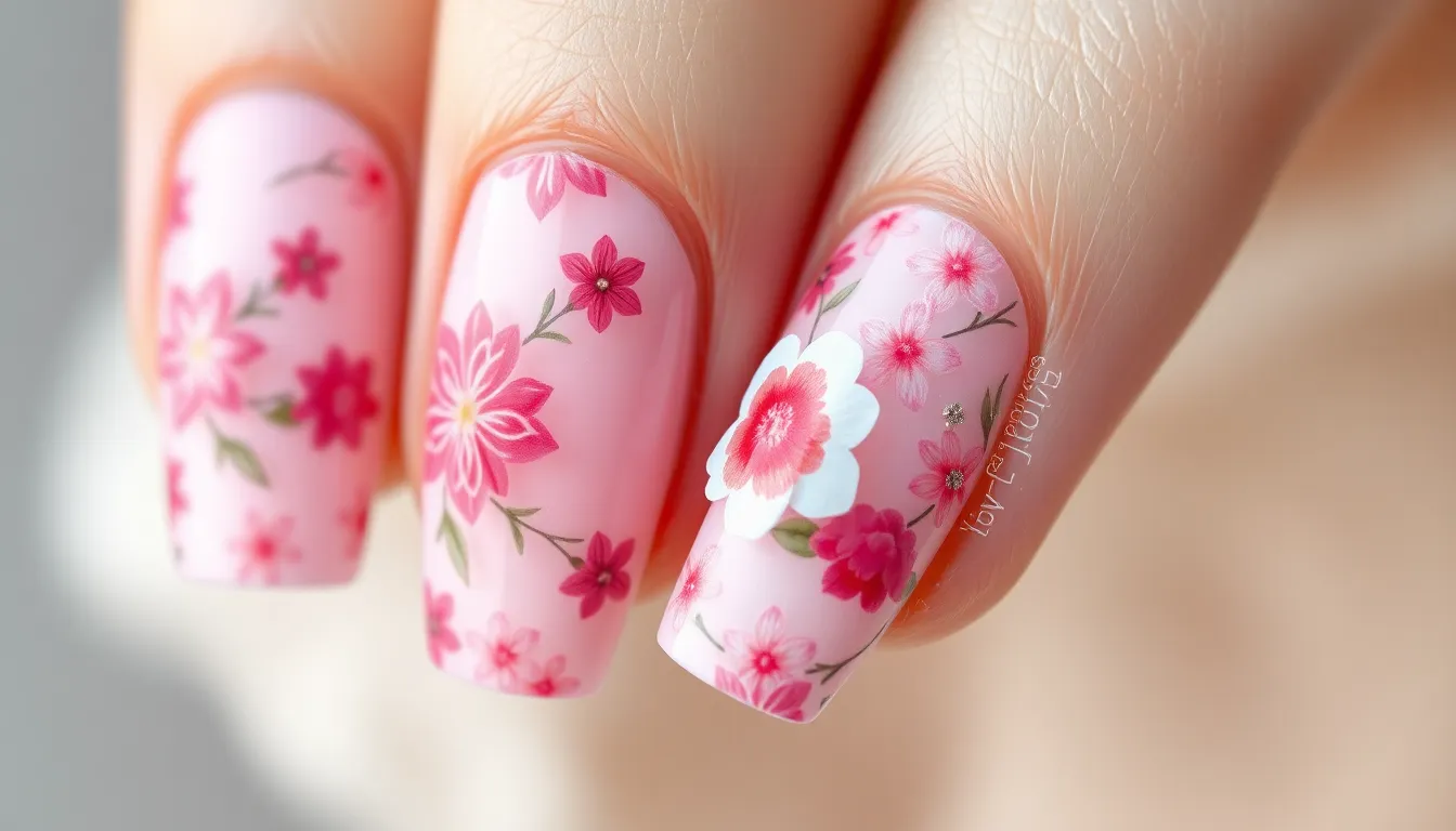 50 Stunning Pink Nail Ideas: From Soft Pastels to Bold Statement Designs 8 50 Stunning Pink Nail Ideas: From Soft Pastels to Bold Statement Designs 7