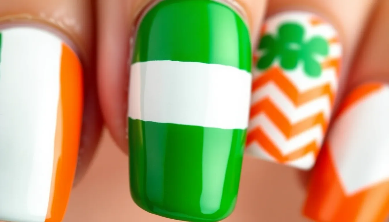 25+ Lucky St Patricks Day Nail Ideas to Make You Feel Festive This March 8 25+ Lucky St Patricks Day Nail Ideas to Make You Feel Festive This March 7