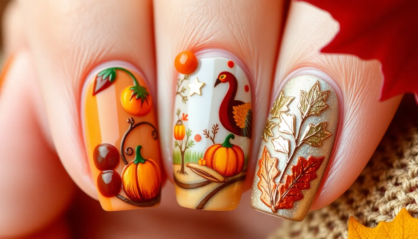 25 Stunning Thanksgiving Nail Designs to Try This Holiday Season (2025 Guide) 8 25 Stunning Thanksgiving Nail Designs to Try This Holiday Season (2025 Guide) 7
