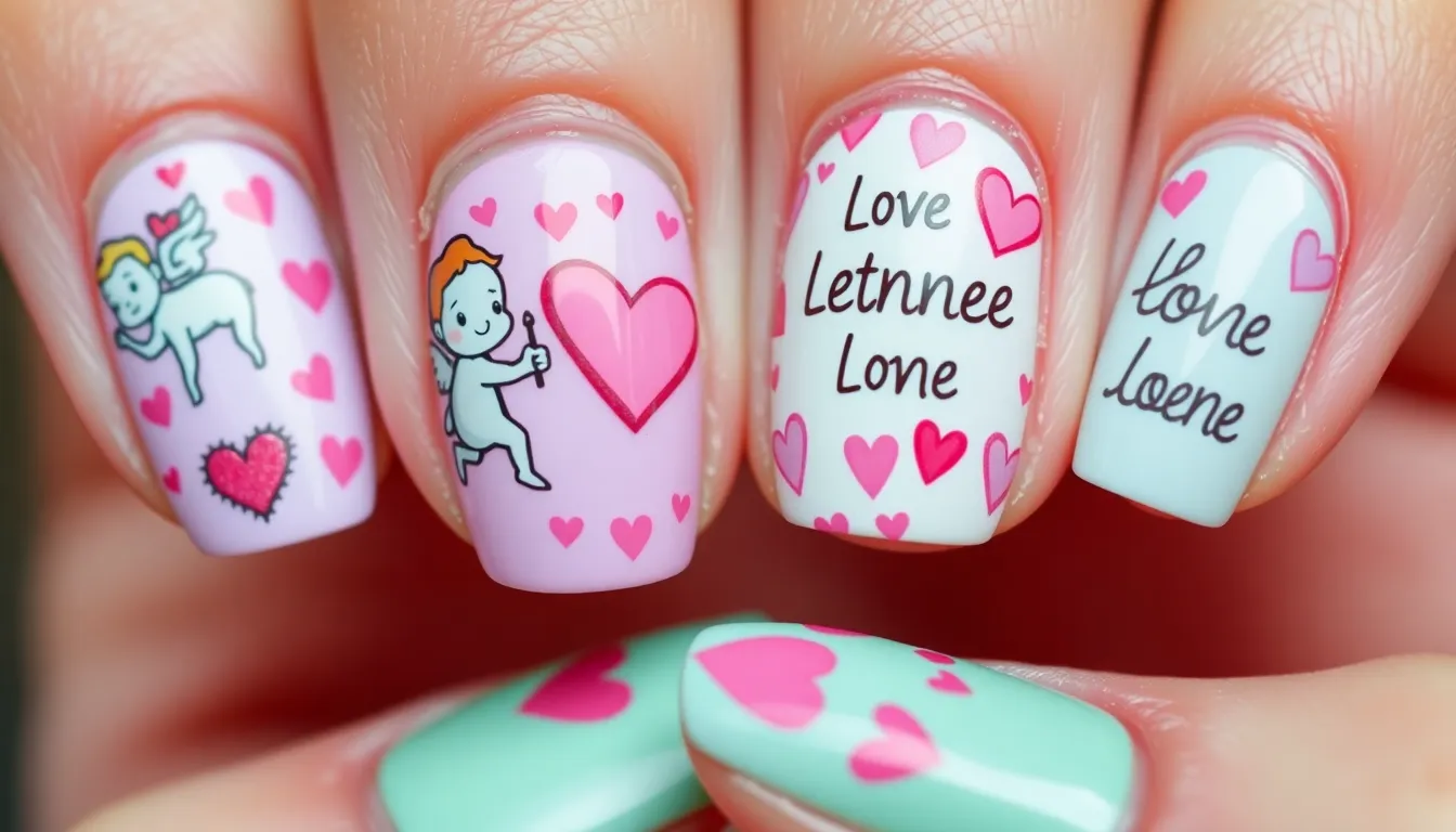 30 Stunning Valentines Nail Ideas to Make Your February Extra Special 8 30 Stunning Valentines Nail Ideas to Make Your February Extra Special 7
