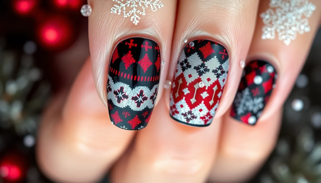 50 Stunning Winter Nail Ideas to Keep You Stylish All Season Long 8 50 Stunning Winter Nail Ideas to Keep You Stylish All Season Long 7