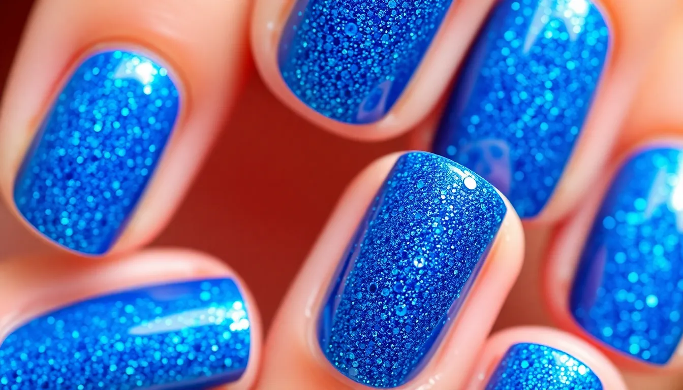 50+ Stunning Blue Nail Ideas to Try This Season (Easy Designs Inside!) 9