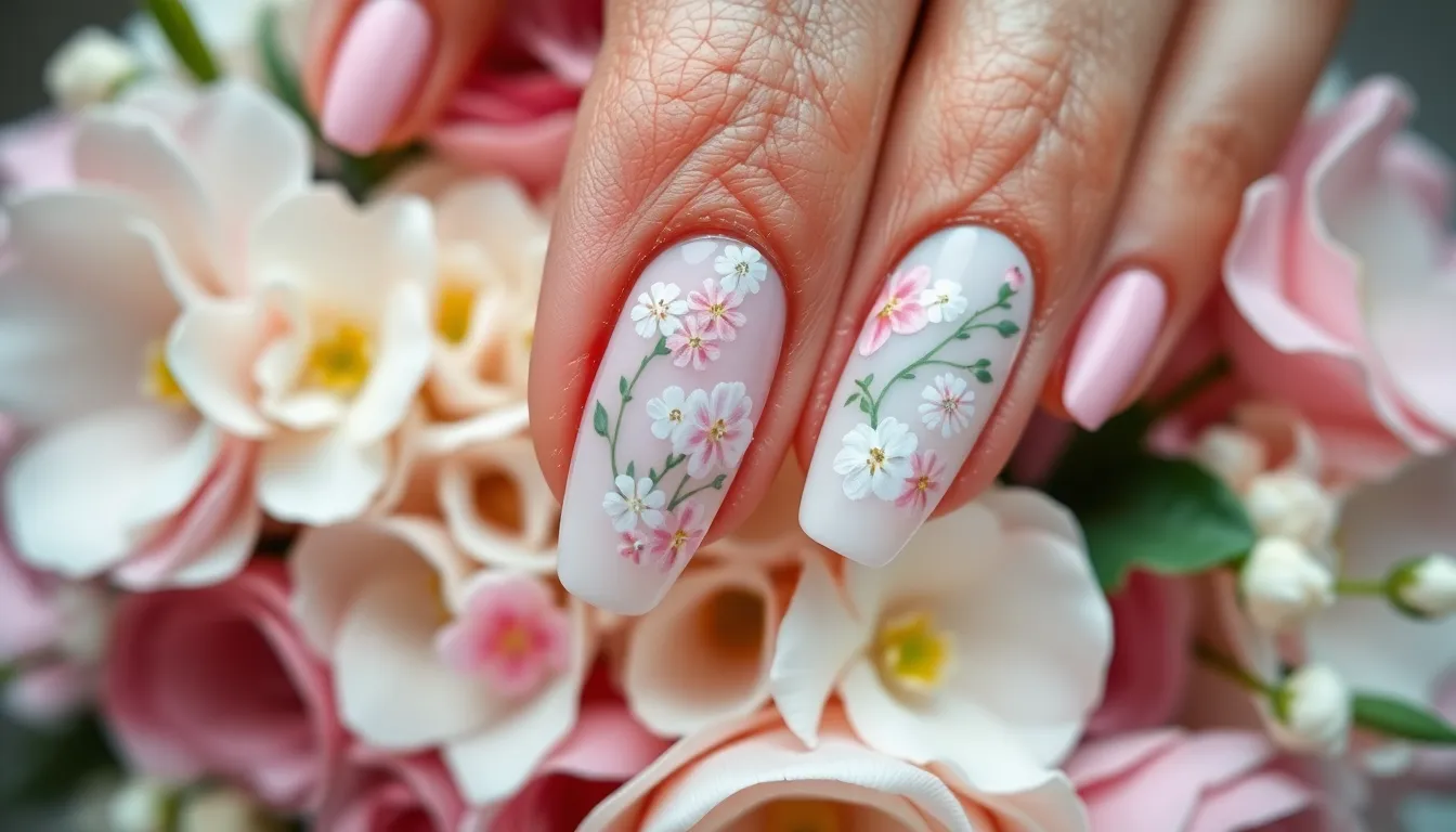 50+ Stunning Bridesmaid Nail Ideas for Every Wedding Theme & Budget 10 50+ Stunning Bridesmaid Nail Ideas for Every Wedding Theme & Budget 9