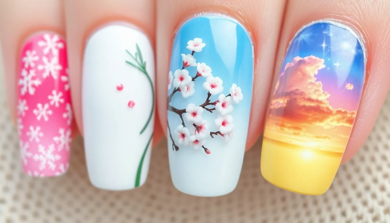 25 Cute White Nail Ideas That'll Make You Ditch Your Go-To Polish 9