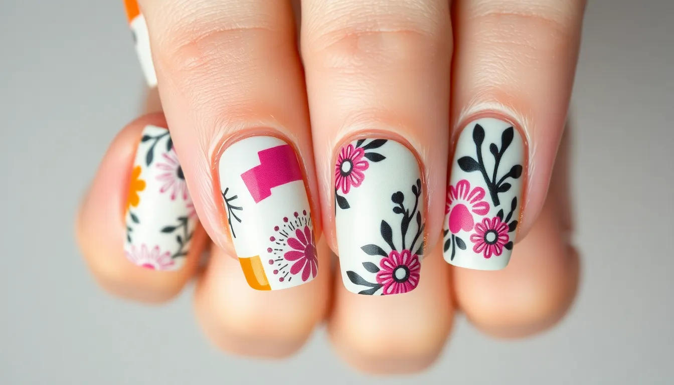 25 Easy Nail Ideas Anyone Can Do at Home (No Skills Required!) 10 25 Easy Nail Ideas Anyone Can Do at Home (No Skills Required!) 9