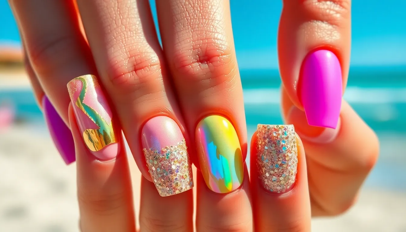 25 Stunning June Nail Ideas: Summer Designs, DIY Tutorials & Bold Trends 10 25 Stunning June Nail Ideas: Summer Designs, DIY Tutorials & Bold Trends 9